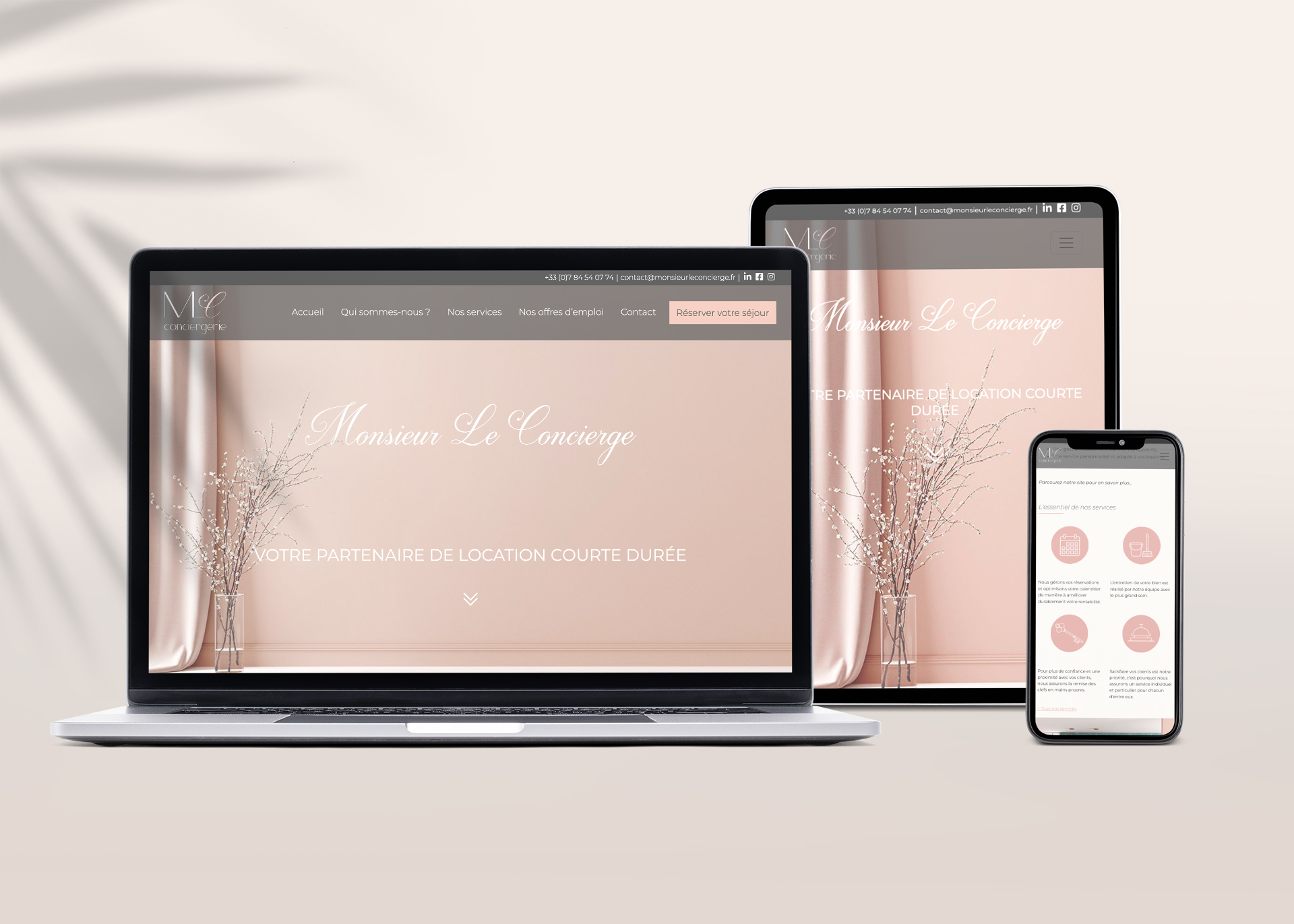 site web monsieur le concierge